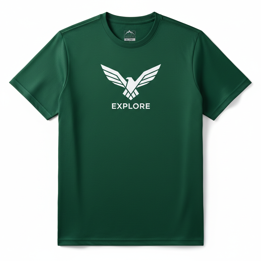 Polyester Half Sleeve T-Shirt